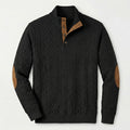 Crown - Jersey de cuello alto clásico para hombre