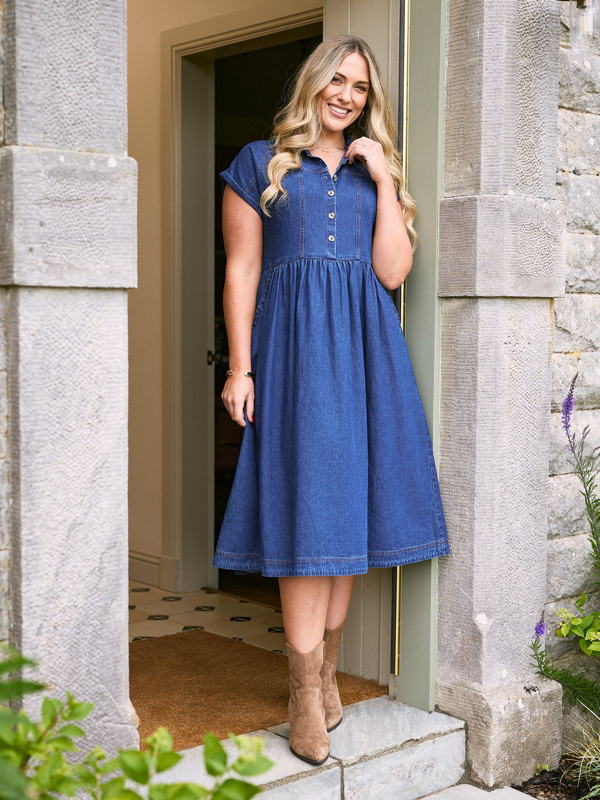 Vestido Vaquero Midi