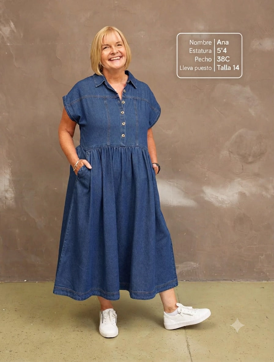 Vestido Vaquero Midi