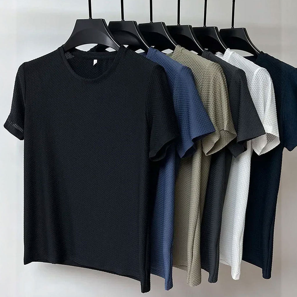 Arden - Camiseta de cuello redondo ultraconfortable para hombre