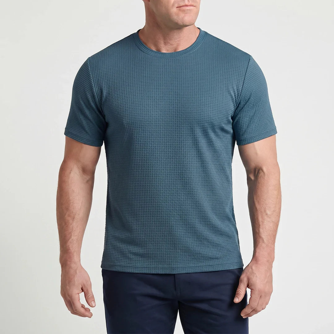 Arden - Camiseta de cuello redondo ultraconfortable para hombre