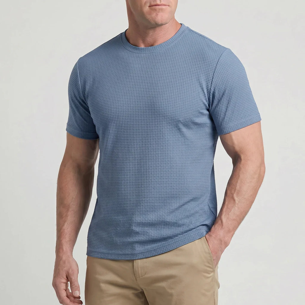 Arden - Camiseta de cuello redondo ultraconfortable para hombre